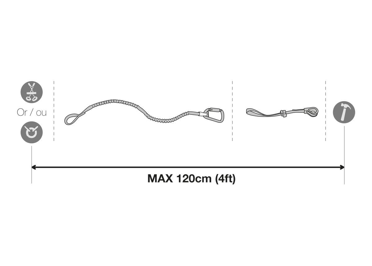 Tooleash - Werkzeugsicherung 105cm