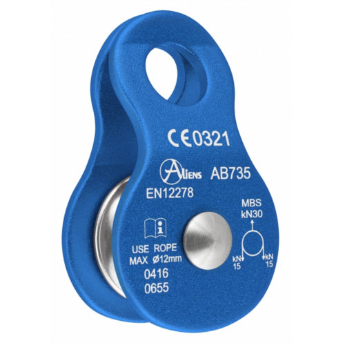 Standard Pulley - kleine 1-fach Umlenkrolle - bis 11 mm Seil