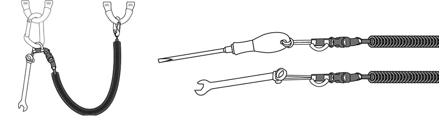 Air Leash II - Werkzeughalter