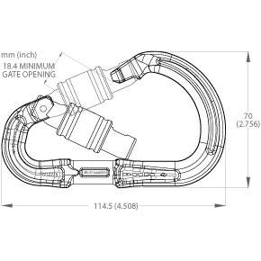 Belay Master 2 - HMS - Schraubkarabiner