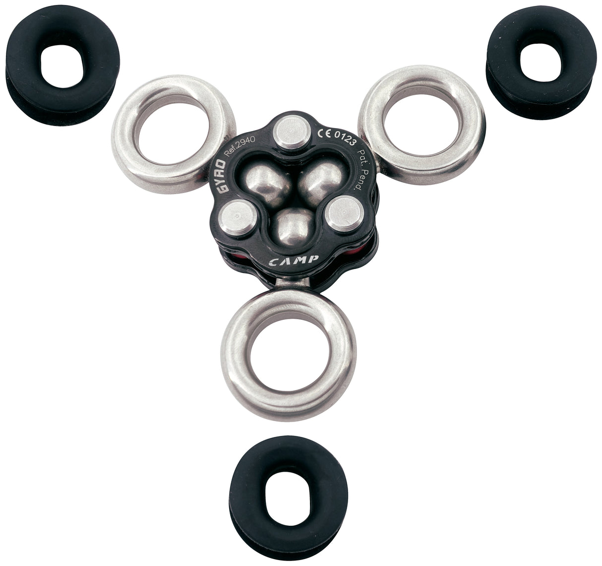 Gyro 3 - Wirbel - selbst ausrichtender Anschlagpunkt