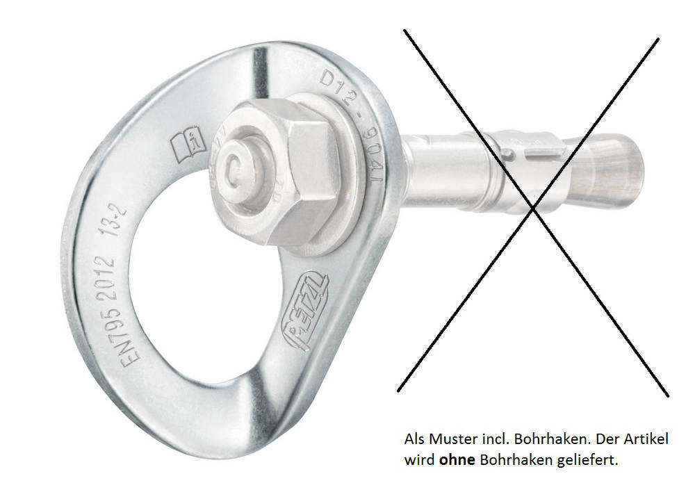 Coeur HCR - Anschlaglasche 12mm - korrosionsbest. Edelstahl