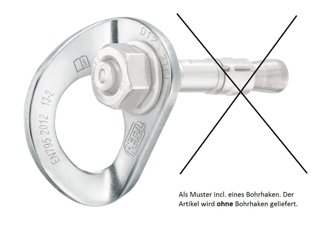 12 mm incl. Bohrhakenlasche