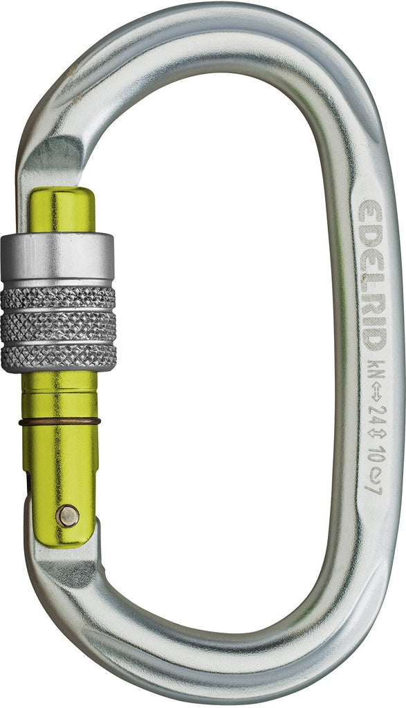 Oval Power 2400 Screw - Alukarabiner