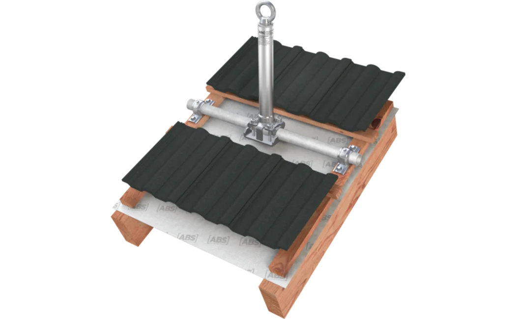ABS-Lock SD - Anschlagpunkt mit Stützrohr - Einschrauben in Holzsparren