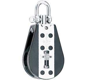 Ratschenrolle - Riggingrolle mit Rücklaufsperre