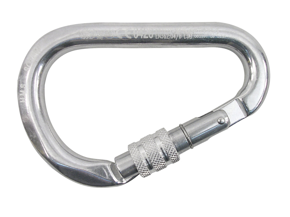 HMS Karabiner Screw Classic - Alukarabiner