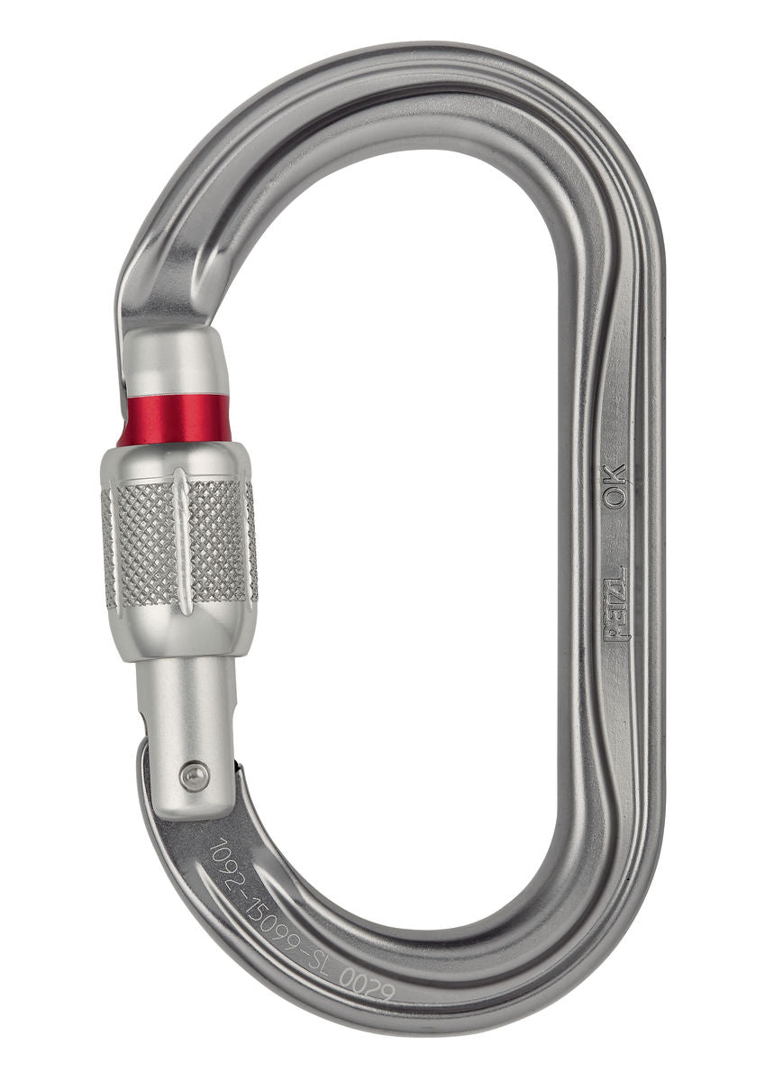 OK - Screw Lock - Alu-Schraubkarabiner