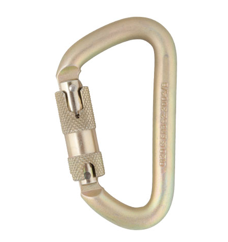 Offset D Range - Stainless Steel Karabiner