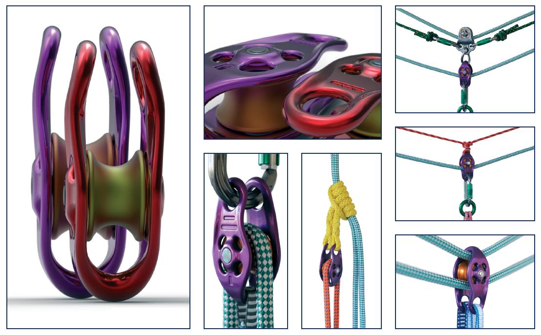 Pinto Rig - 1-fach Rolle m. festen Seitenteilen