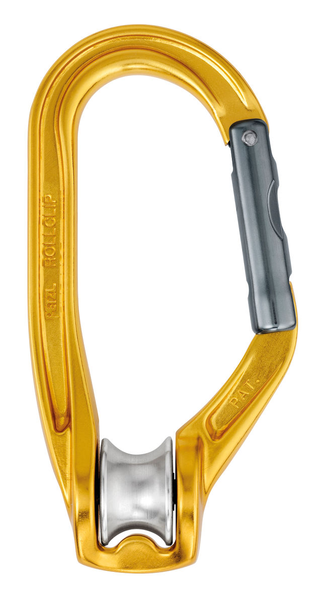 Rollclip - Karabiner m. Seilrolle