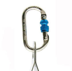 Karabiner PCA-1276 - Stahl-Schraubkarabiner