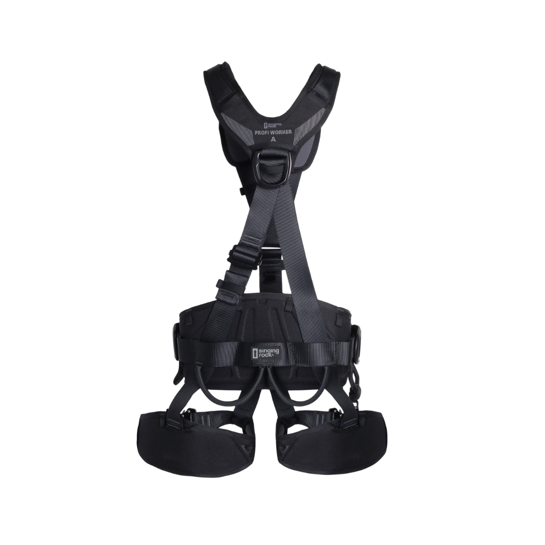 Profi Worker 3D Speed Schwarz - Industrieklettergurt
