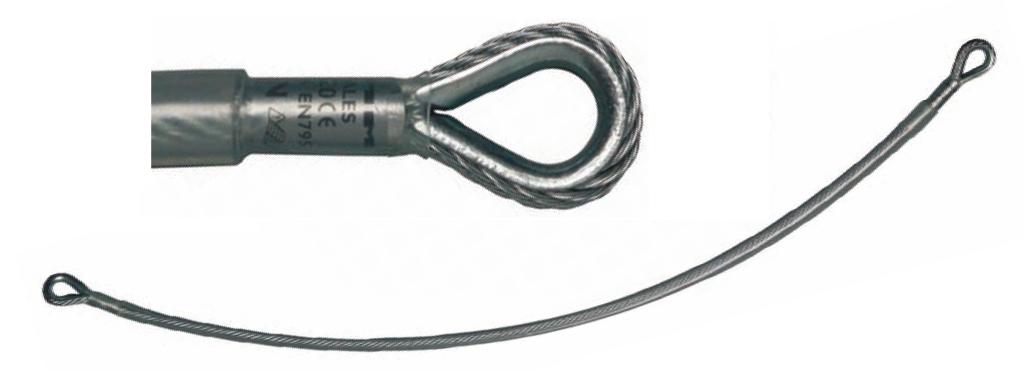 Anschlagschlinge Stahl - Wire Lanyard - bis 200cm