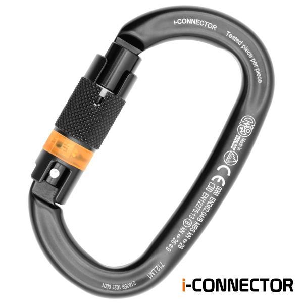 i-Ovalone - Alukarabiner - 3-Wege - NFC Chip