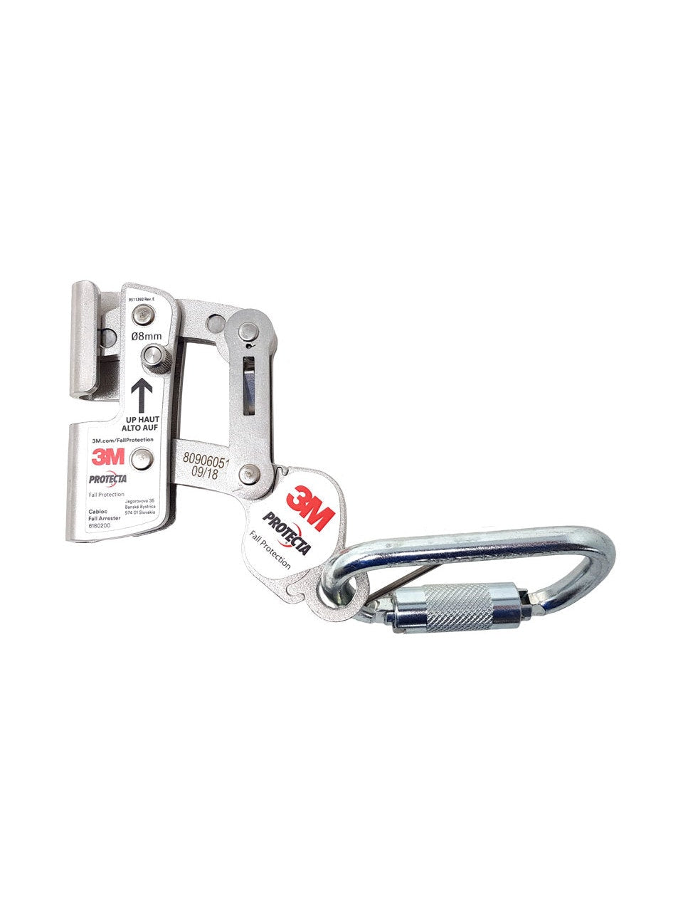 Cabloc Steigschutzläufer - Drahtseil