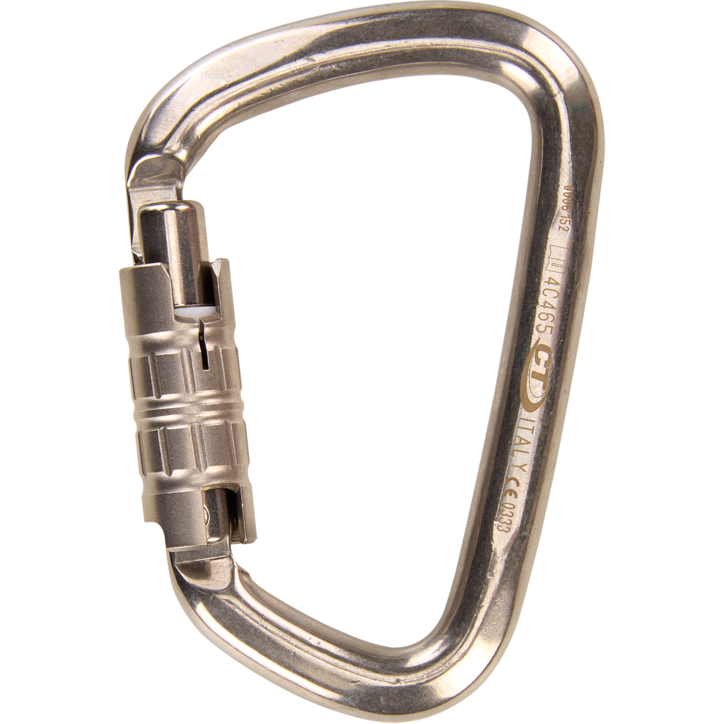 Large S-Steel TG - 35 kN Karabiner