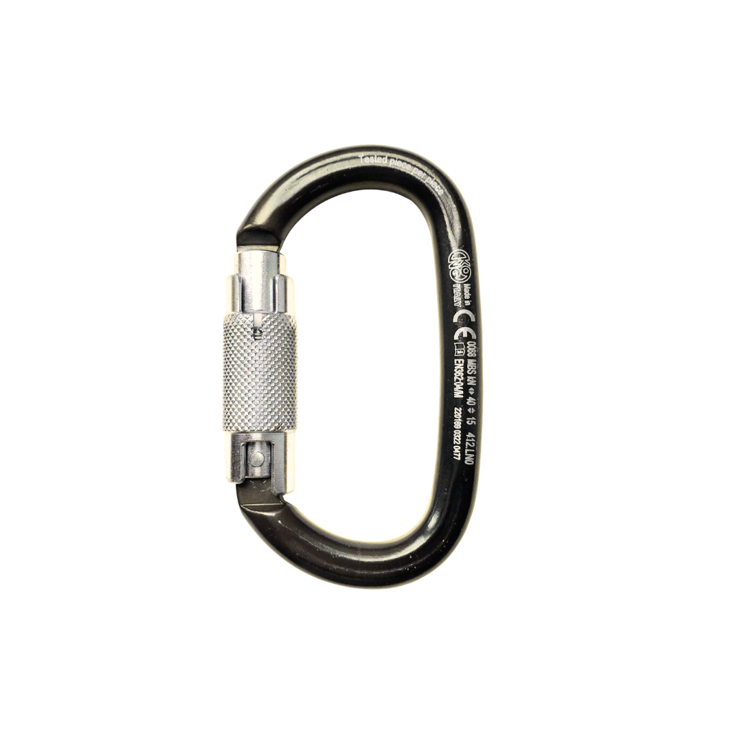 Restposten - Ovalone C Steel TriLock Karabiner