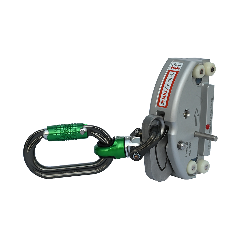 MKL - Twinstop 200000H3 - Auffanggerät - Karabiner mit Drehwirbel