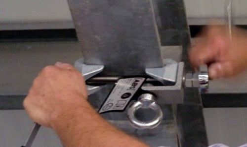 Lock T - Anschlagpunkt - Klemmen an Stahl