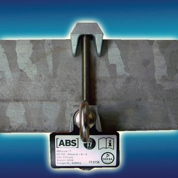 Lock T - Anschlagpunkt - Klemmen an Stahl