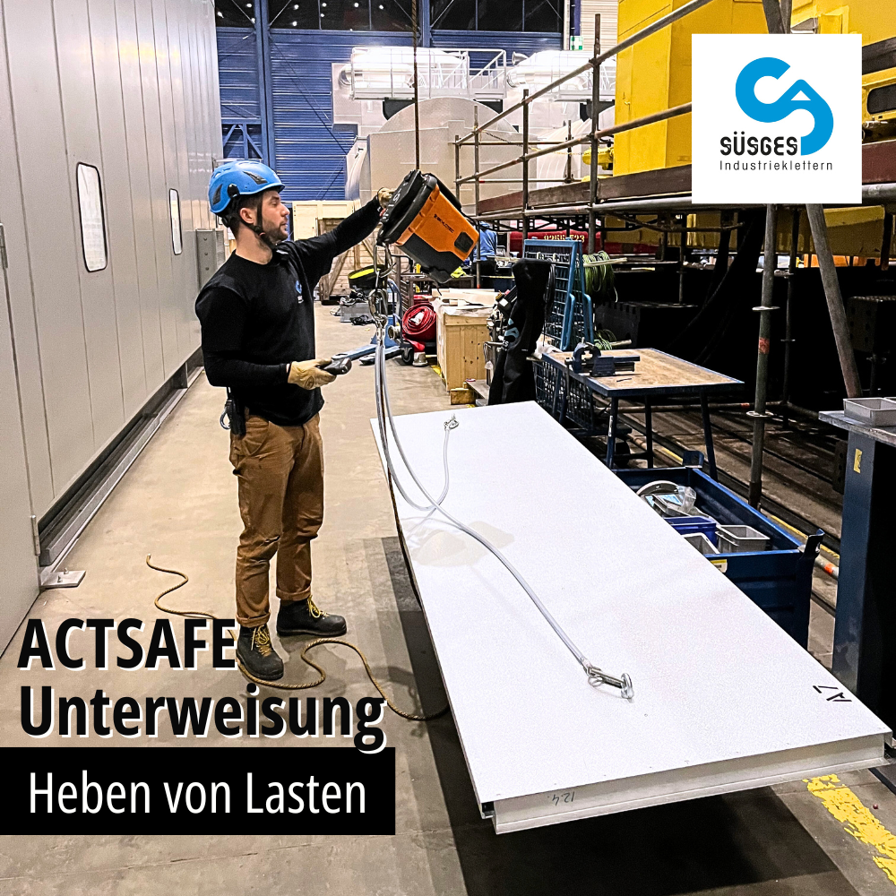 Actsafe Anwender - ELR - Heben von Lasten