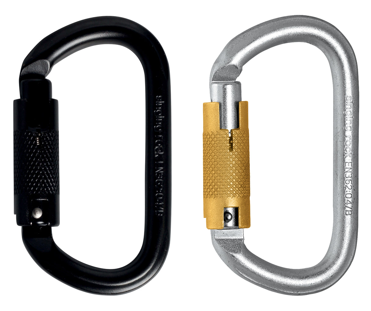 Oval Steel Connector TriLock - Stahlkarabiner