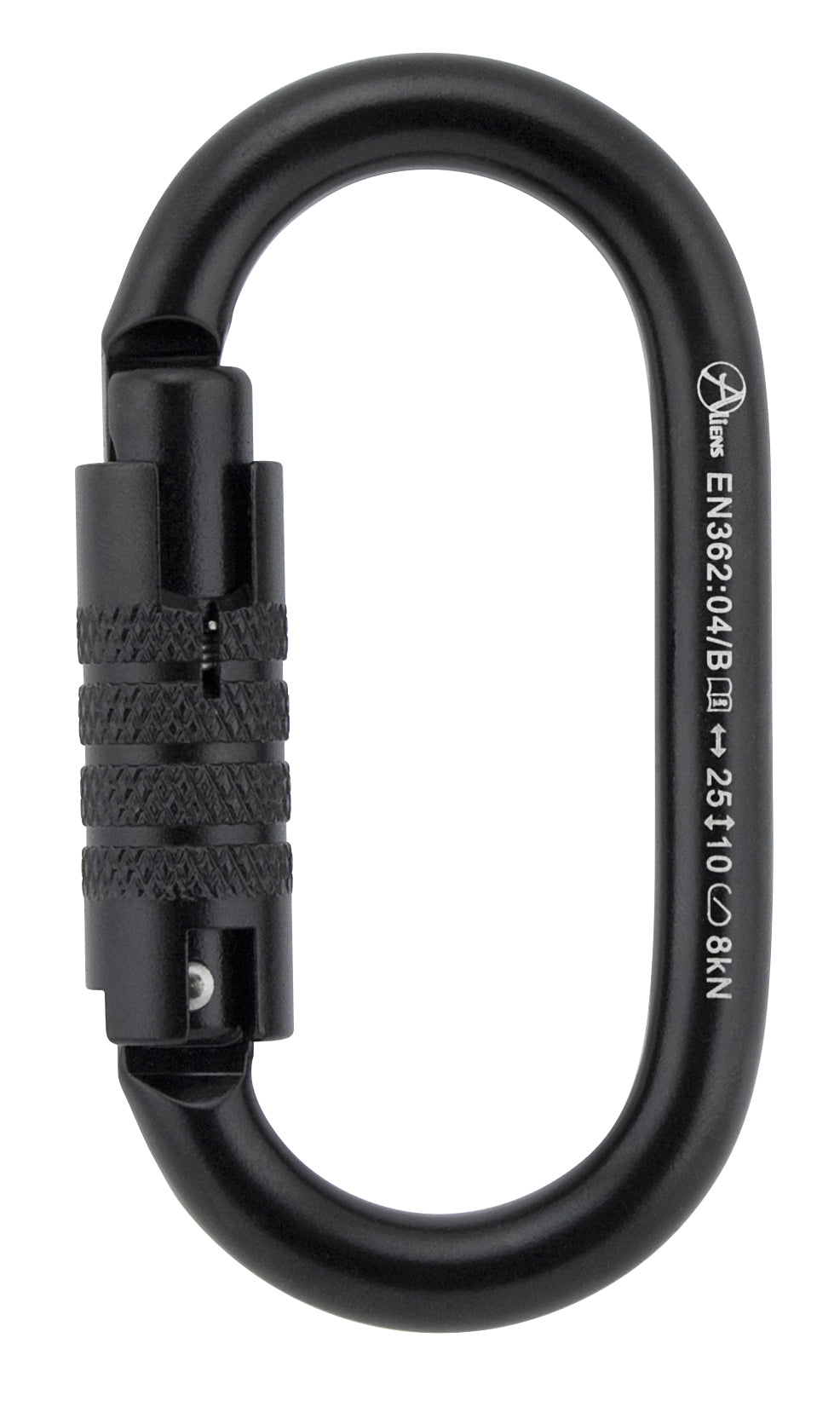 Total Oval - TriLock - Stahlkarabiner