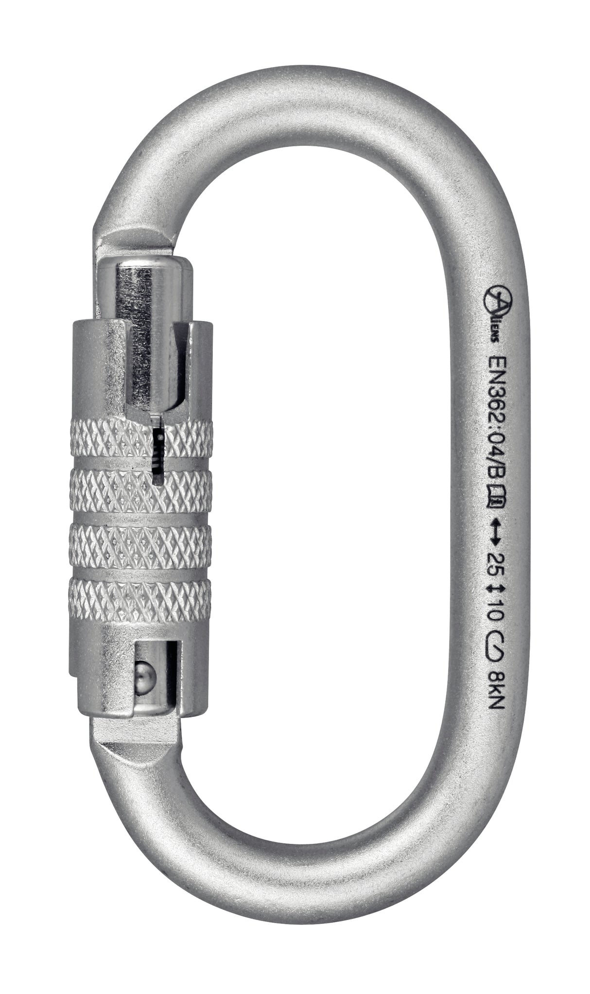 Total Oval - TriLock - Stahlkarabiner