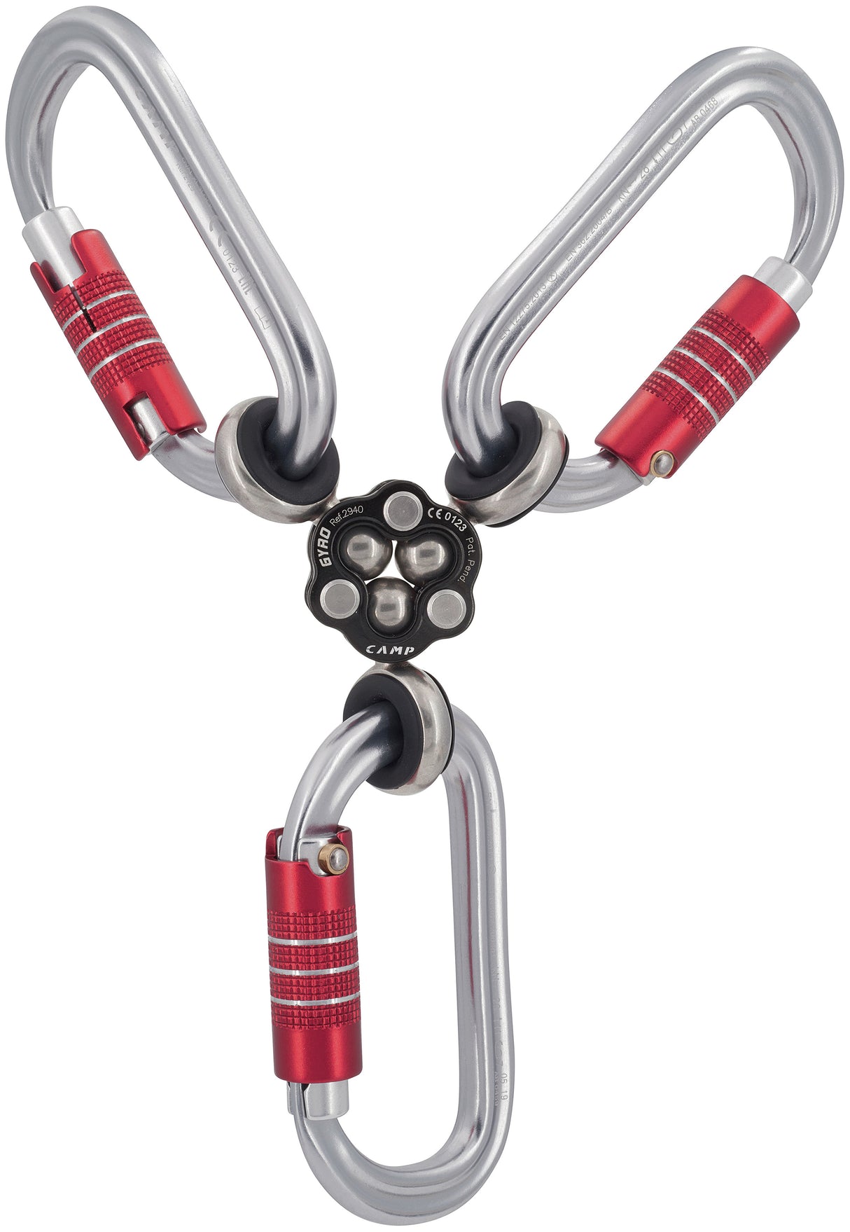 Gyro 3 - Wirbel - selbst ausrichtender Anschlagpunkt