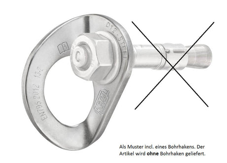 12 mm incl. Bohrhakenlasche