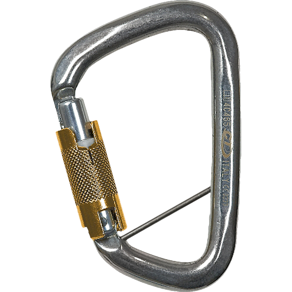 Large S-Steel TGB - 35 kN Karabiner m. Pin