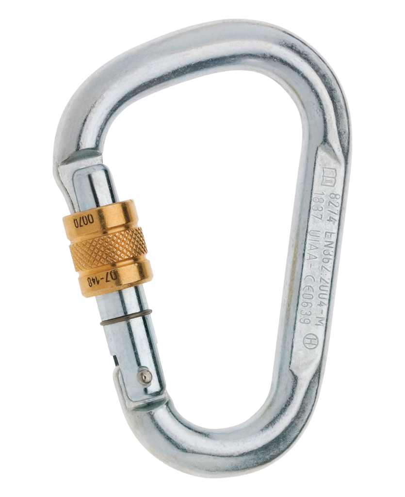 HMS Steel - Stahlschraubkarabiner