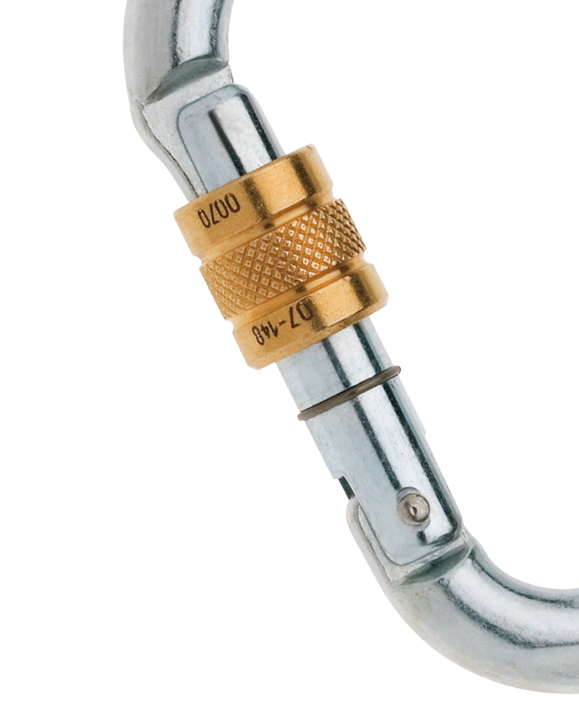 HMS Steel - Stahlschraubkarabiner