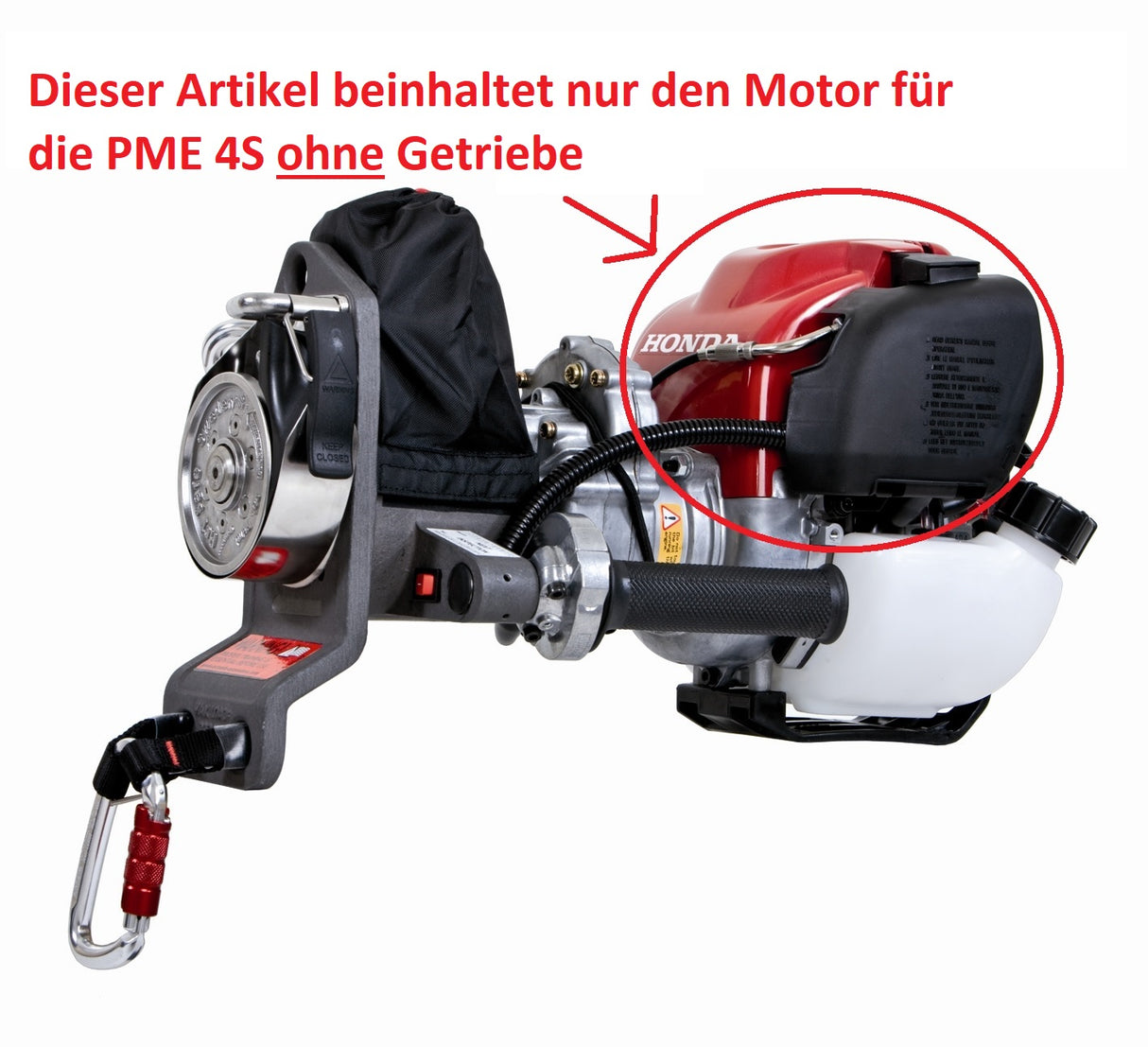 Ersatzmotor PME - Honda 4S ohne Getriebe