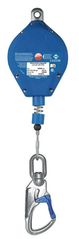 HWPS - Höhensicherungsgerät - Kunststoffgehäuse m. Stahlseil