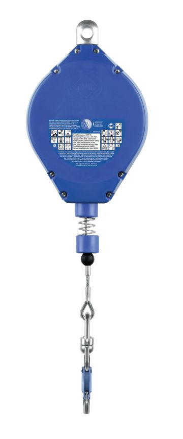 HWPS - Höhensicherungsgerät - Kunststoffgehäuse m. Stahlseil