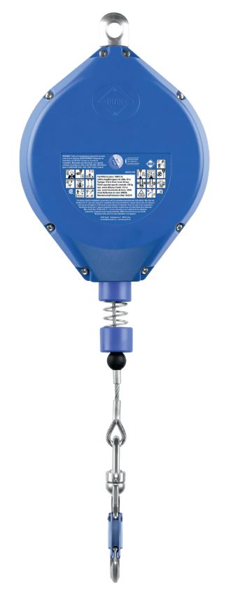 HWPS - Höhensicherungsgerät - Kunststoffgehäuse m. Stahlseil