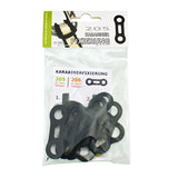 Rubber Fix - Karabiner-Fixierung - 10 Stk.