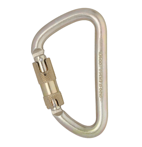 Klettersteig Range - Stainless Steel Karabiner