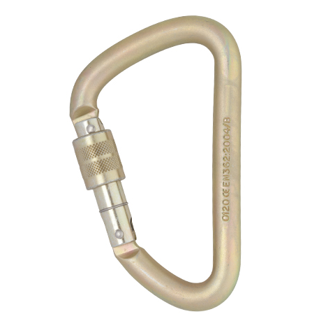 Klettersteig Range - Stainless Steel Karabiner