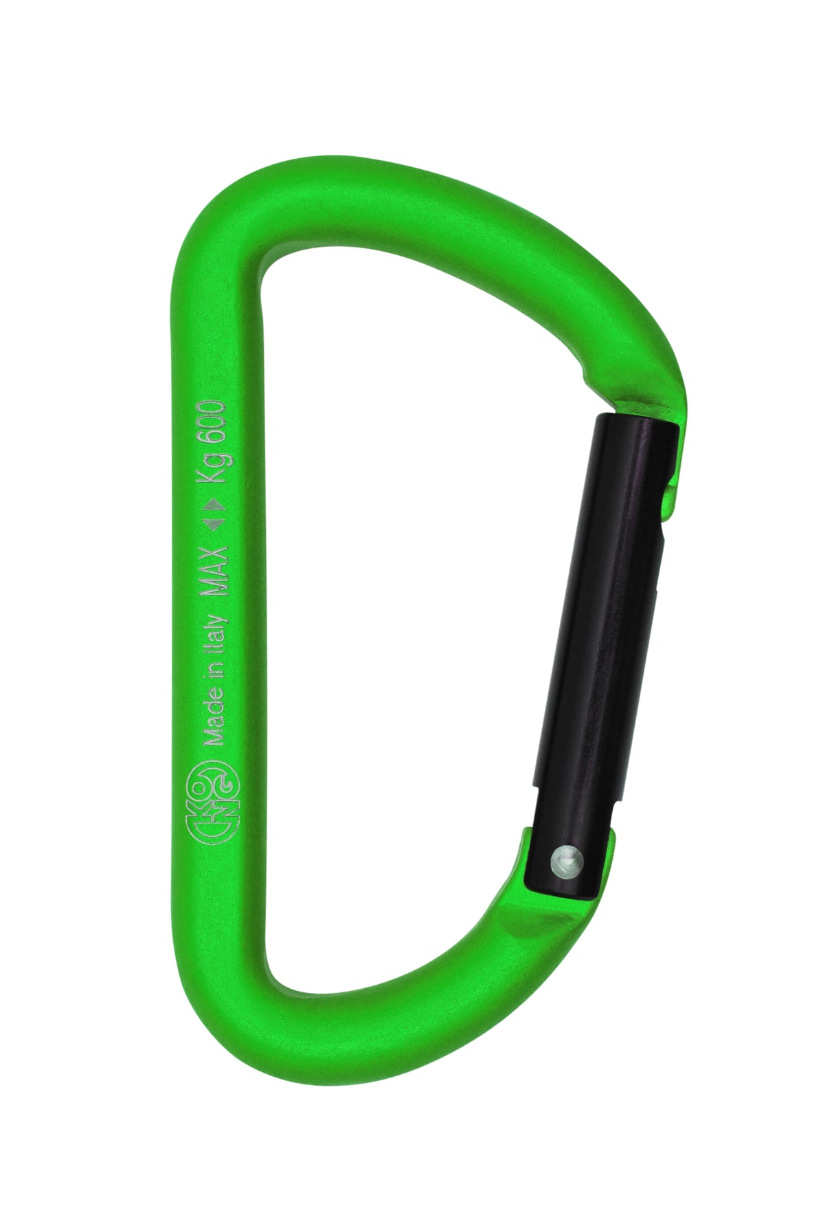 Mini D (grün/schwarz) - Materialkarabiner