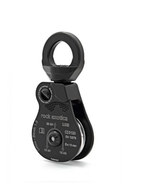 Omni Block 1.5 - 1-fach Seilrolle - mit Swivel