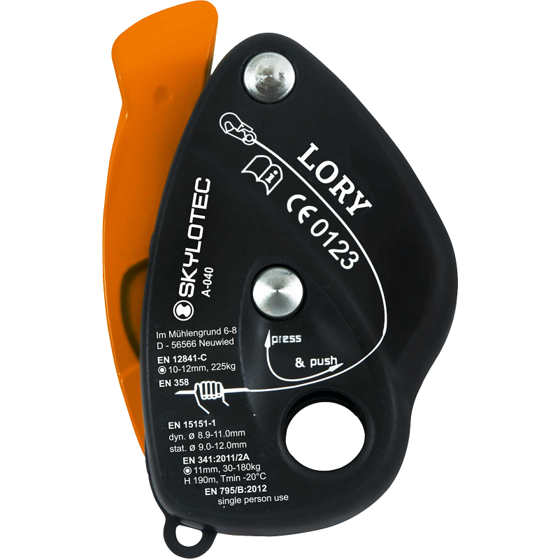 Lory0 Skylotec Lory Abseilgerät | Ausrüstung im Industrieklettershop.de