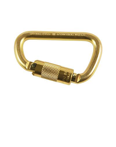 Steel Karabiner D - 3-Wege