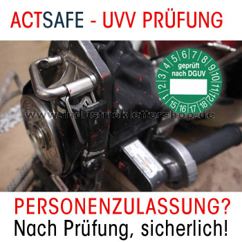 UVV PRÜFUNG PME 4S Personenzulassung