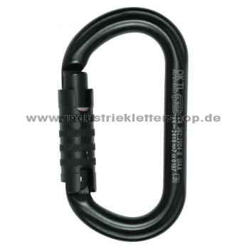 OK Triact - Alu - Schwarz - 3 Wege - Karabiner