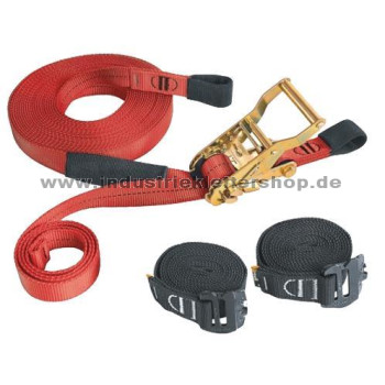 SlackLine Set - 15 Meter - mit 25mm - breiter Line