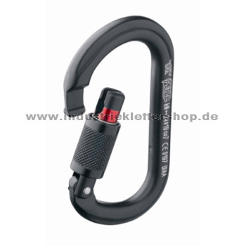 OK - Screw Lock - schwarz - Schraubkarabiner