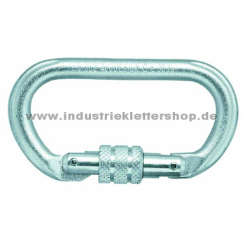 Ovalsteel SC - Stahl - Schraubkarabiner